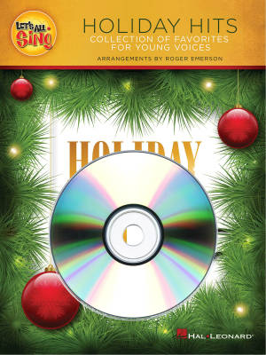 Hal Leonard - Lets All Sing Holiday Hits (Collection) - Emerson - Performance/Accompaniment CD