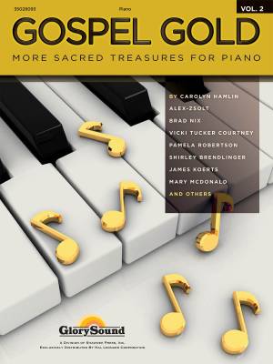 Shawnee Press - Gospel Gold: More Sacred Treasures for Piano  - Volume 2 - Book
