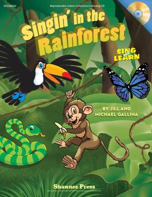 Shawnee Press - Singin in the Rainforest (Collection/Revue) - Gallina/Gallina - Book/CD