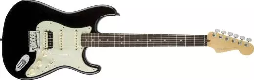 American Deluxe Stratocaster HSS Shawbucker Black, Rosewood