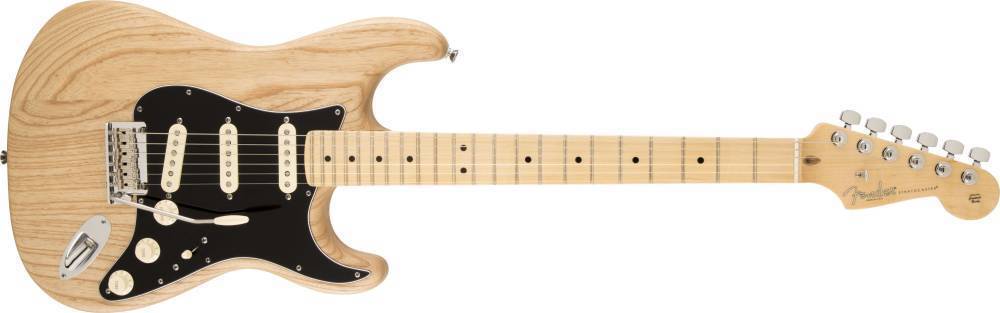 Limited Edition American Standard Stratocaster, Natural Oiled Ash, Maple