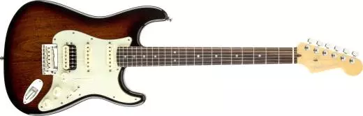 Limited Edition American Deluxe Mahogany Stratocaster HSS Mahogany, 2-Tone Sunburst, Rosewood