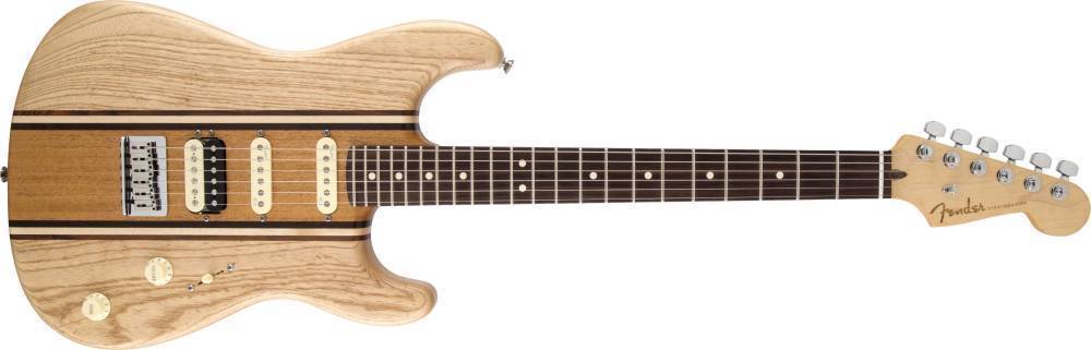 Limited Edition American Longboard Stratocaster HSS, Natural, Rosewood