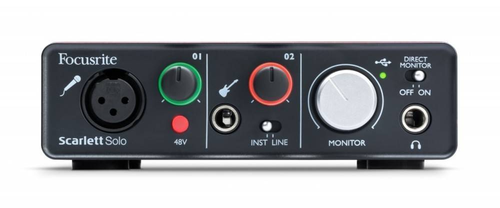 2-in/2-out USB 2.0 Audio Interface