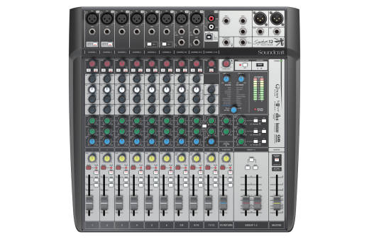 Signature 12MTK 12 Channel Mixer with 14-in/12-out USB Interface