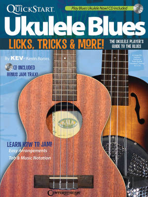 Hal Leonard - Kevs QuickStart Ukulele Blues - Rones - Book/CD