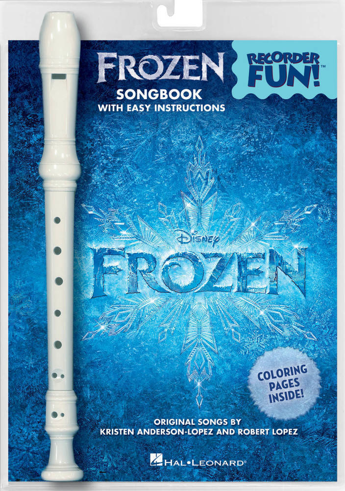 Frozen - Recorder Fun! - Anderson-Lopez/Lopez - Recorder/Songbook Pack