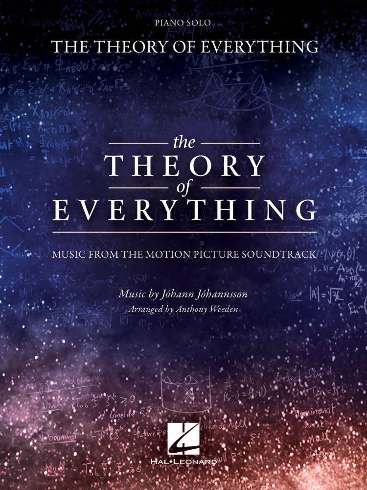 The Theory of Everything - Johannsson/Weeden - Solo Piano - Book