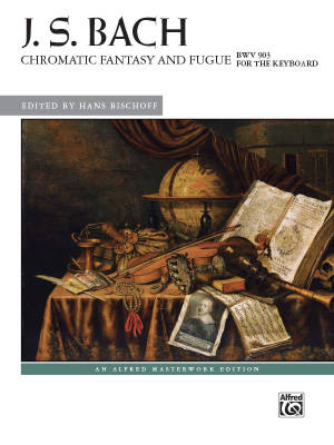 Alfred Publishing - Chromatic Fantasy and Fugue, BWV 903 - Bach/Bischoff - Advanced Piano