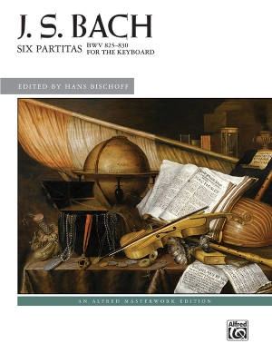 Alfred Publishing - Six Partitas, BWV 825--830 - Bach/Bischof - Advanced Piano