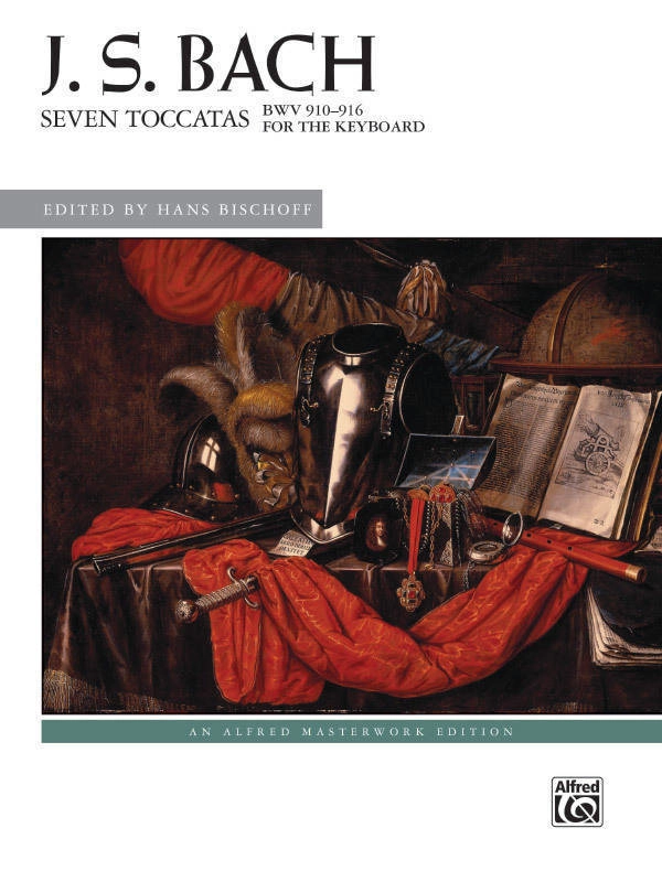 Seven Toccatas, BWV 910--916 - Bach/Bischoff - Advanced Piano