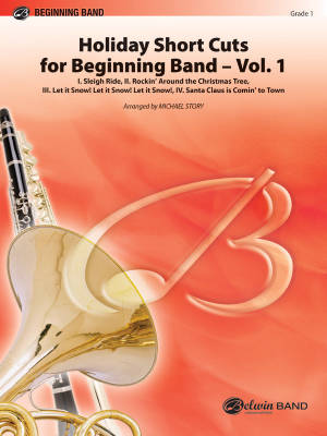 Holiday Short Cuts for Beginning Band---Vol. 1 - Story - Concert Band - Gr. 1