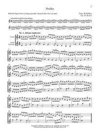 Studies, Op. 45  Book I - Wohlfahrt/Kelly - Violin/Optional Duet