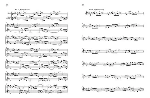 Studies, Op. 45 � Book I - Wohlfahrt/Kelly - Violin/Optional Duet