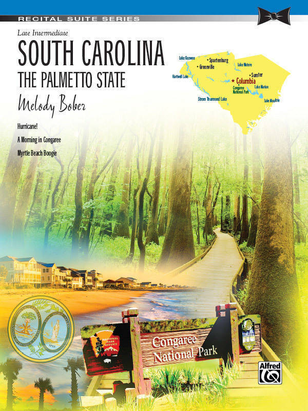 South Carolina: The Palmetto State - Bober - Late Intermediate Piano