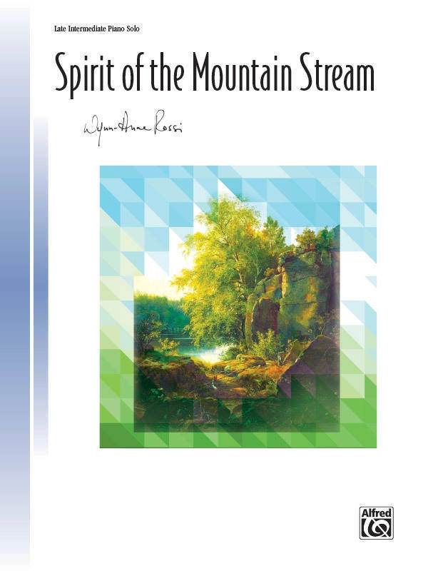 Spirit of the Mountain Stream - Rossi - Late Intermediate Piano