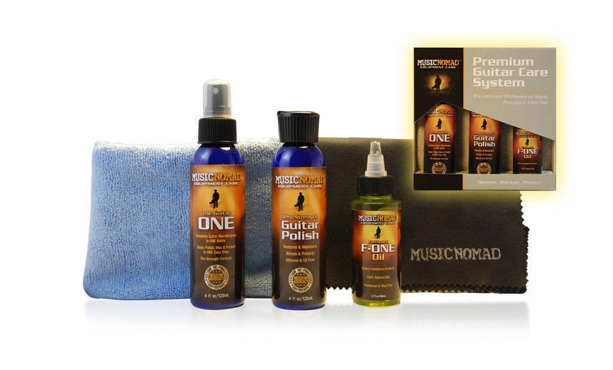 Five-Piece Premium Guitar Care Kit