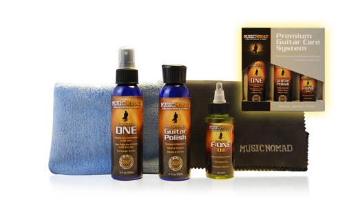 Music Nomad - Five-Piece Premium Guitar Care Kit