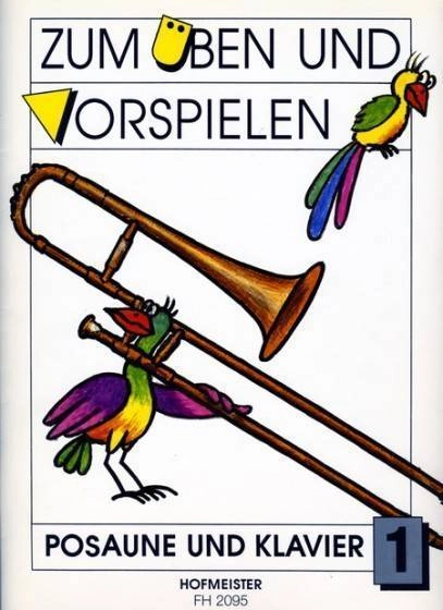 Zum Uben Und Vorspielen, Book 1 - Philipp - Trombone/Piano