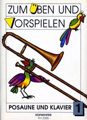 Friedrich Hofmeister - Zum Uben Und Vorspielen, Book 1 - Philipp - Trombone/Piano