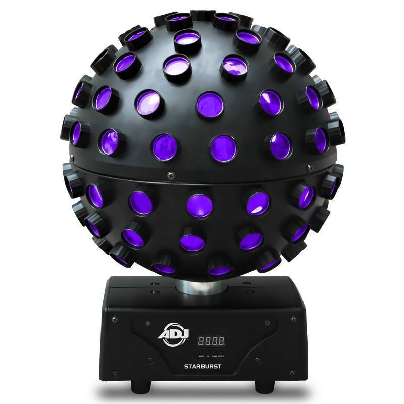 5 x 10W HEX RGBWYP Sphere LED Effect