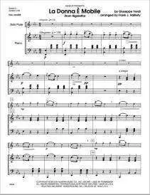 La Donna E Mobile (from Rigoletto) - Verdi/Halferty - Flute/Piano