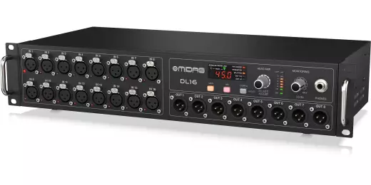 DL16 16/8 I/O Stage Box with 16 Midas Microphone Preamps