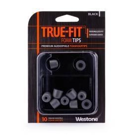 True-Fit Foam Eartips - Black