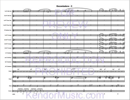 Encantadora - Zvacek - Jazz Ensemble - Gr. Medium