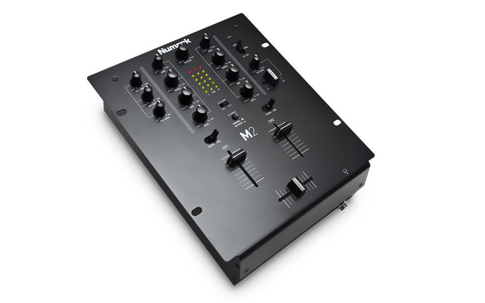 2-Channel 10 Inch Tabletop DJ Mixer