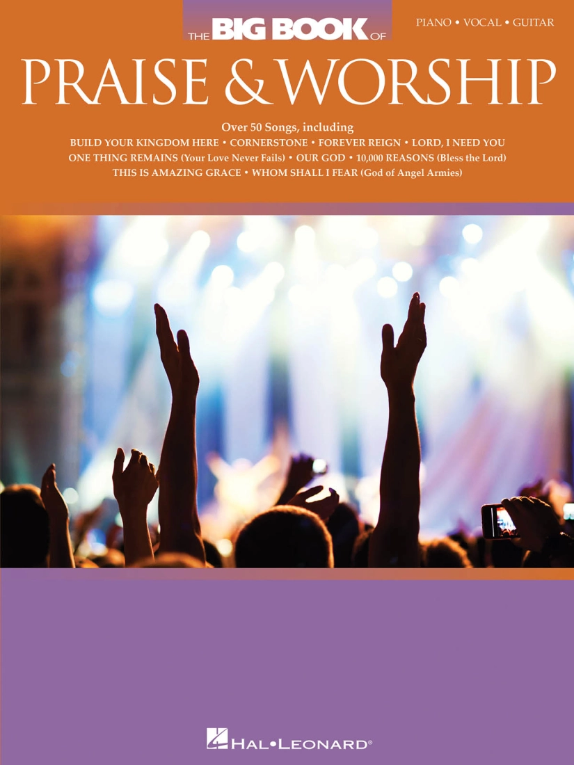 The Big Book of Praise & Worship - Piano/Vocal/Guitar - Book