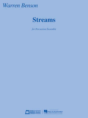 Streams for Seven Percussionists - Benson - Percussion Septet