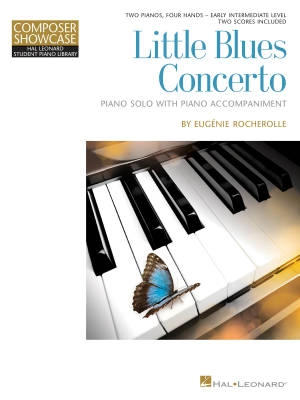 Hal Leonard - Little Blues Concerto - Rocherolle - Piano Duet (2 Pianos, 4 Hands)