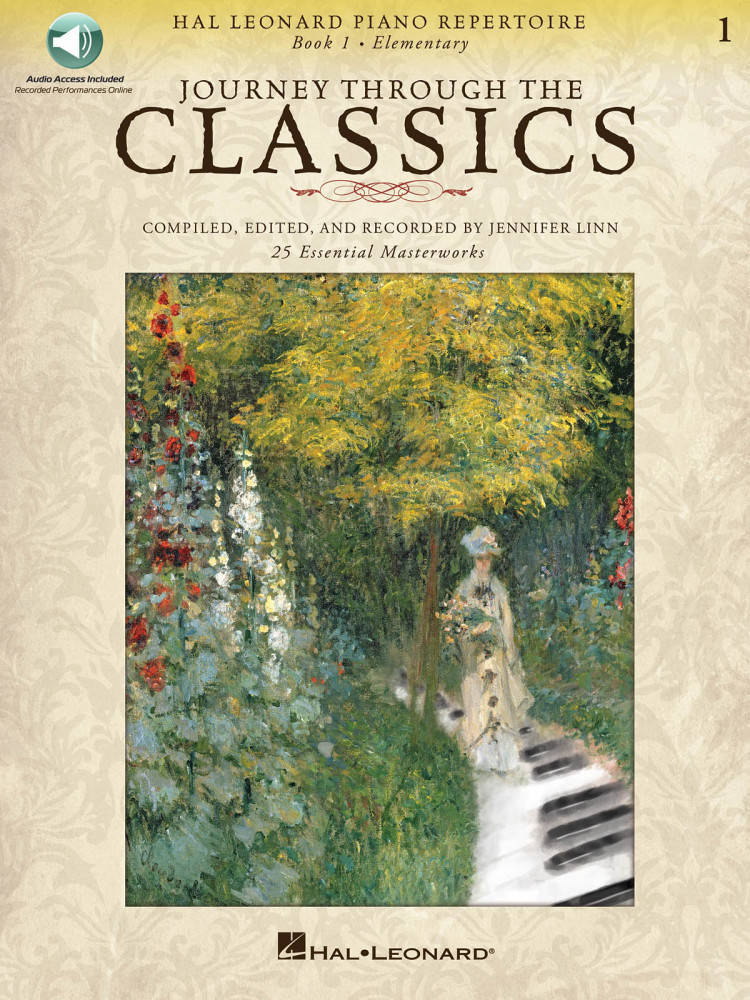 Journey Through the Classics: Book 1 Elementary - Linn - Elementary Piano/Audio Online
