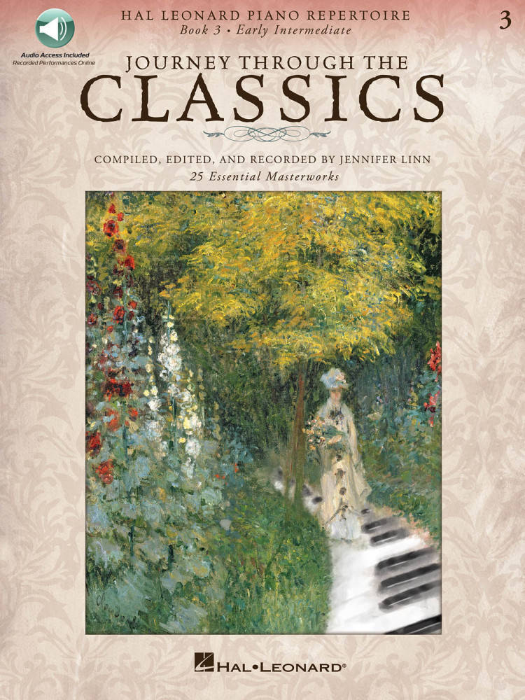 Journey Through the Classics: Book 3 Early Intermediate - Linn - Early Intermediate Piano/Audio Online