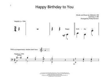 Happy Birthday To You - Keveren - Early Elementary Piano