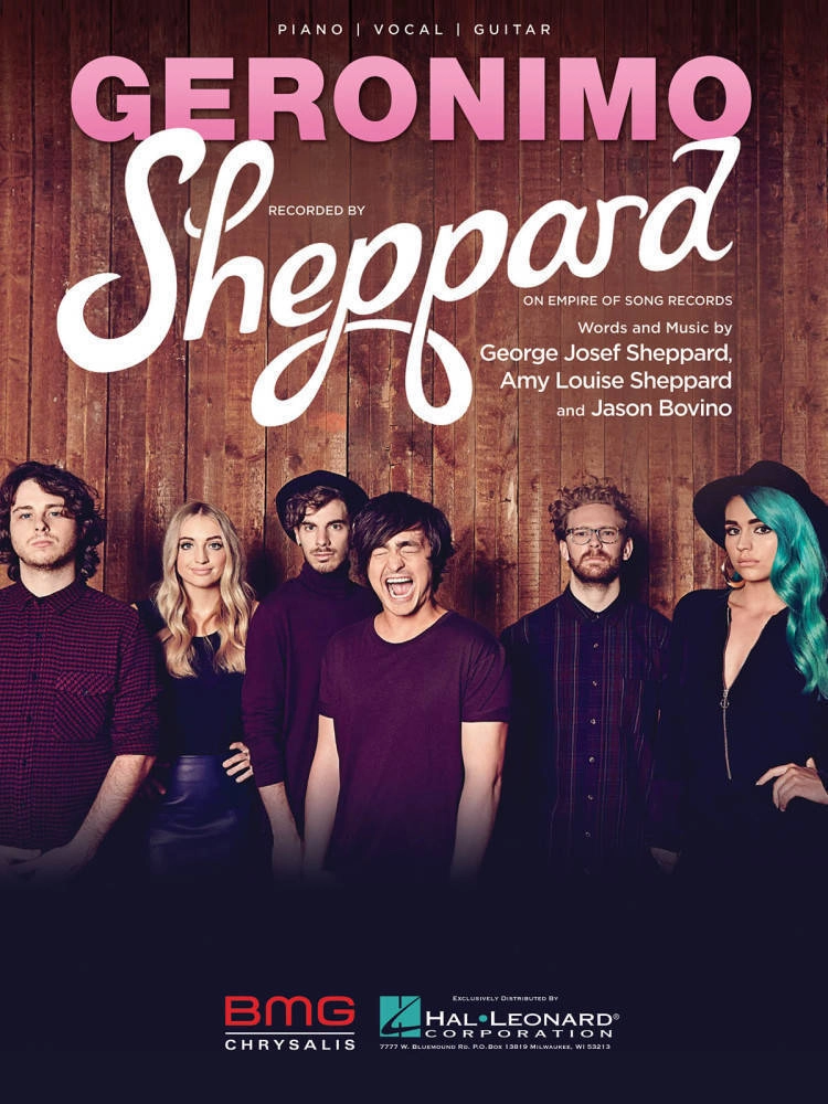 Geronimo - Bovino/Sheppard/Sheppart - Piano/Vocal/Guitar