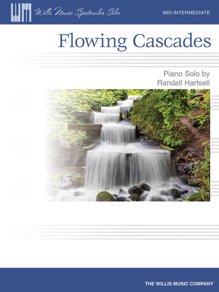 Flowing Cascades - Hartsell - Mid-Intermediate Piano
