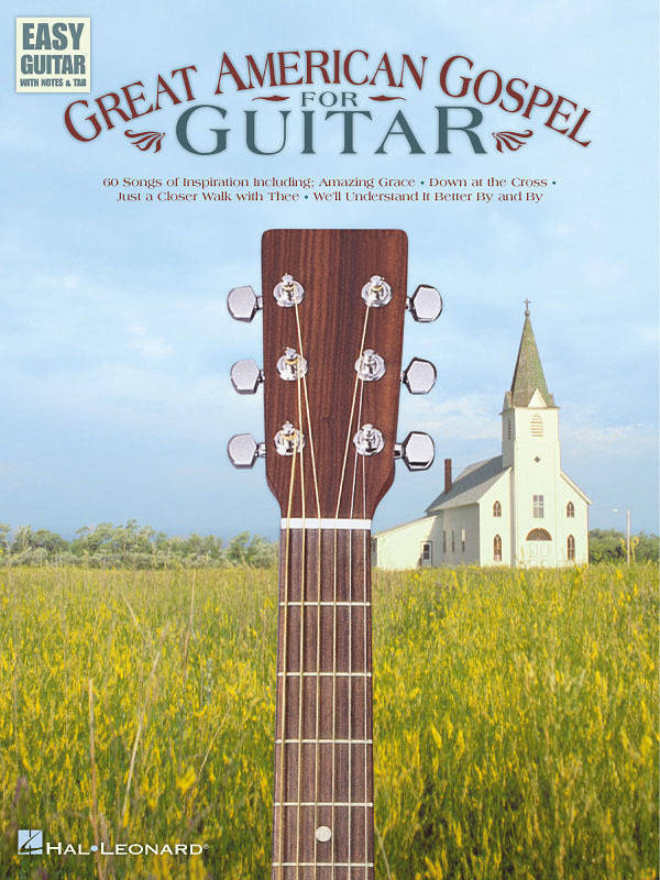 Great American Gospel for Guitar - Easy Guitar TAB - Book