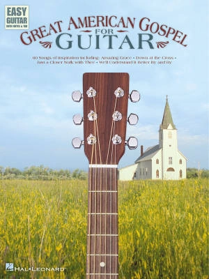 Hal Leonard - Great American Gospel for Guitar - Easy Guitar TAB - Book