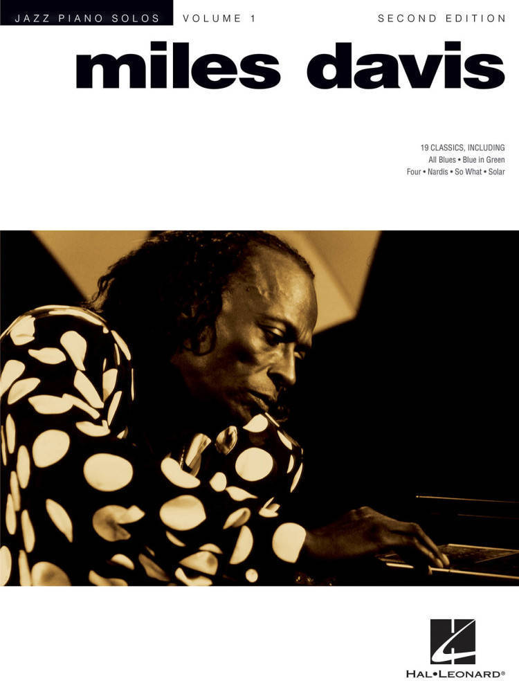 Miles Davis - 2nd Edition: Jazz Piano Solo Series Volume 1 - Piano - Book