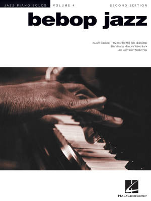 Hal Leonard - Bebop Jazz: Jazz Piano Solos Series Volume 4 - Piano - Book