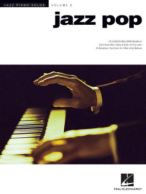 Hal Leonard - Jazz Pop: Jazz Piano Solos Series Volume 8 - Piano - Book