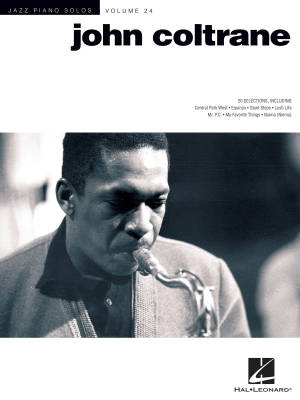 Hal Leonard - John Coltrane: Jazz Piano Solos Series Volume 24 - Piano - Book