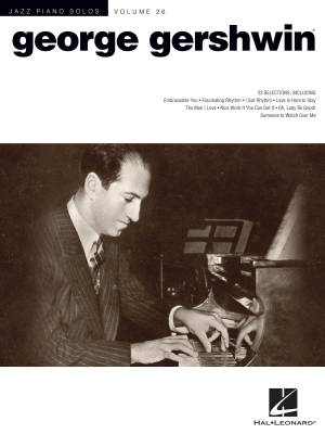Hal Leonard - George Gershwin: Jazz Piano Solos Series Volume 26 - Piano - Book