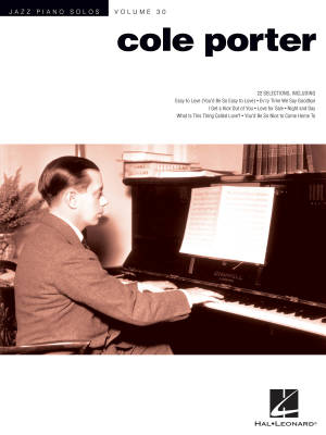 Hal Leonard - Cole Porter: Jazz Piano Solos Series Volume 30 - Piano - Livre