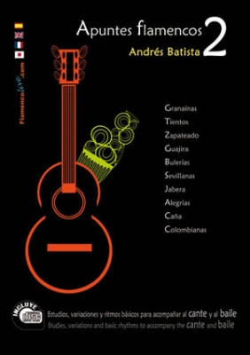 Mel Bay - Apuntes Flamencos, Vol. 2 - Batista - Guitar - Book/CD