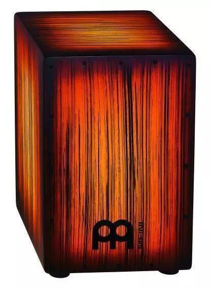 Headliner Designer Series String Cajon - Amber Tiger Striped