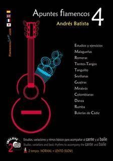 Mel Bay - Apuntes Flamencos, Vol. 4 - Batista - Guitar - Book/2 CDs