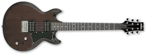 GIO Series HH Electric Guitar - Walnut Natural Flat